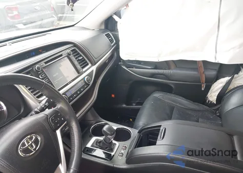 2015 Toyota Highlander Limited Platinum V6 z USA, uszkodzony, nr VIN 5TDYKRFH3FS085243